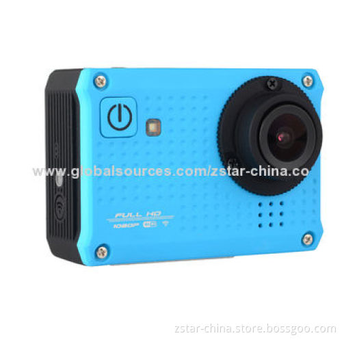 HD 1,080P 150 Degrees Wide Angle Lens 12MP Sports Action Camera with Wi-Fi FunctionNew